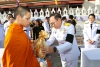 เข้าร่วมพิธีเจริญพระพุทธมนต์